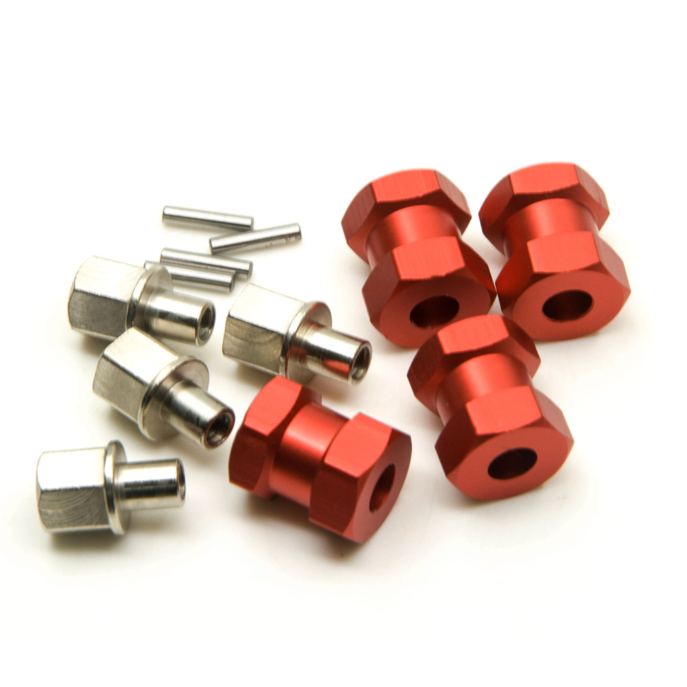 Wheel Hex Adapter - YEAHRUN อลูมิเนียม 12mm ล้อ Hub Hex