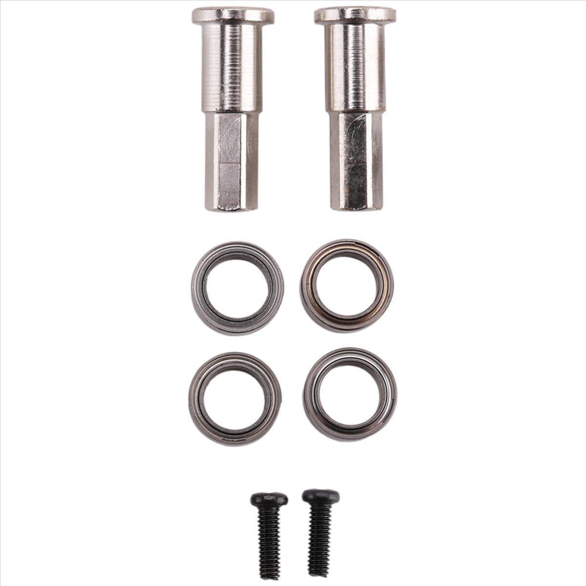 Wheel Hex Adapter - สินค้าใหม่: อะแดปเตอร์ล้อฮับโลหะขนาด 5 มม. พร้อมลูกปืน อุปกรณ์เสริมสำหรับอัพเกรดรถบรรทุก