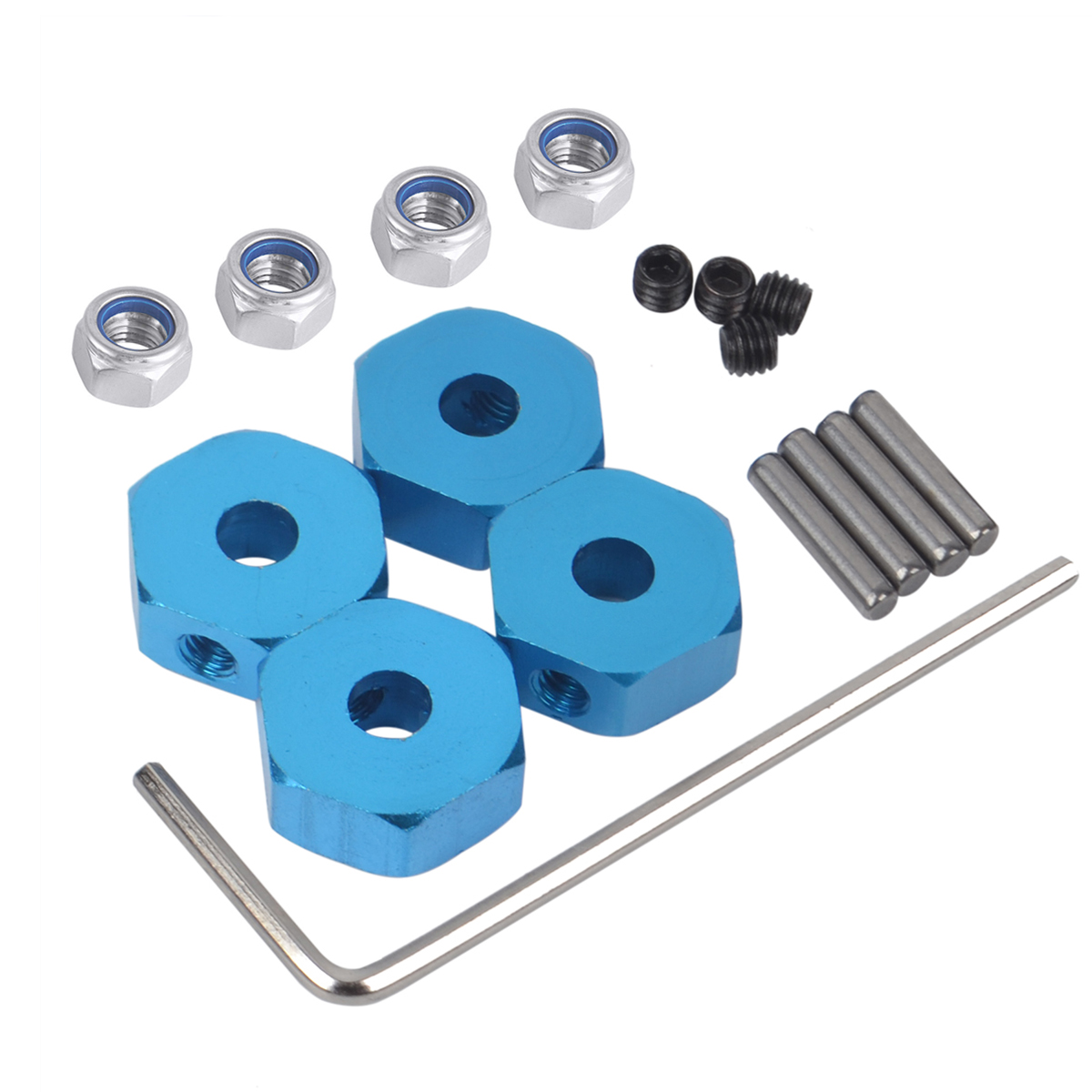 Wheel Hex Adapter - อะแดปเตอร์ขับเคลื่อนดุมล้ออะลูมิเนียมขนาด 12 มม. หนา 5 มม.