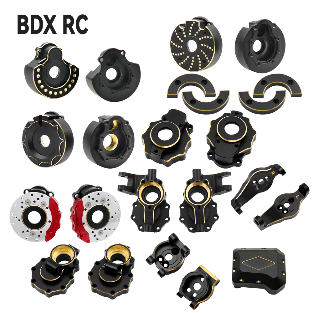 Wheel Hex Adapter - Portal Axle Housing ทองเหลืองสีดําพวงมาลัยพวงมาลัย C ที่นั่ง