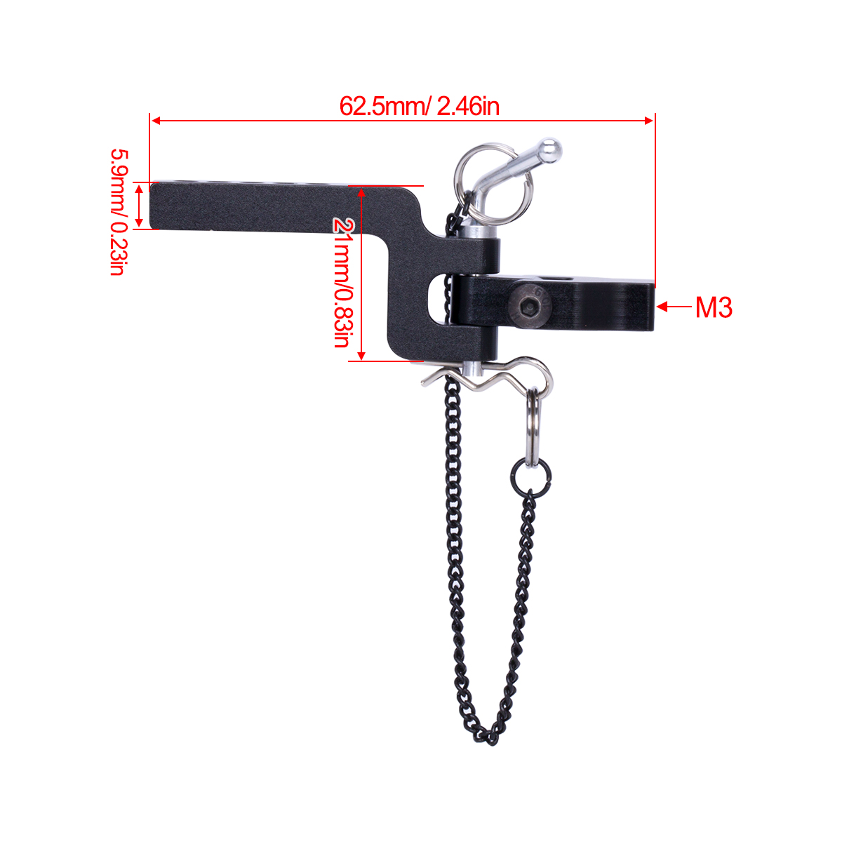 CNC Trailer Hook อุปกรณ์กู้ภัย - Rc Hobby Crawler บทวิจารณ์และราคา