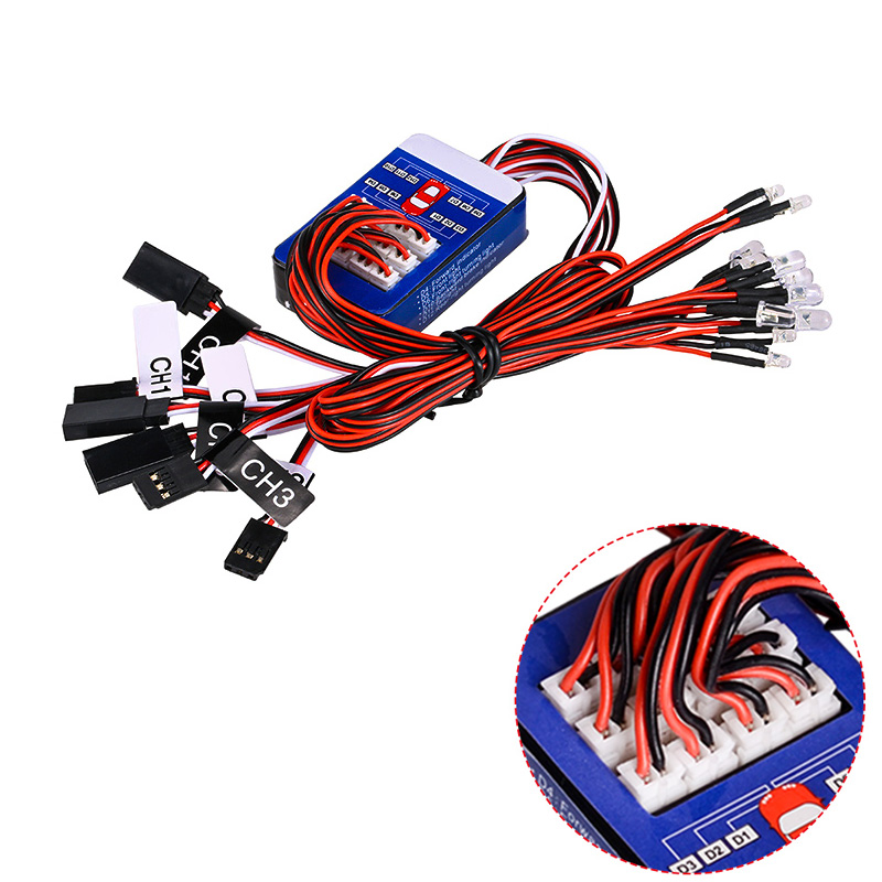 ชุดไฟ LED RC 12 ดวง ระบบไฟจำลอ - Rc Hobby Drift Car บทวิจารณ์และราคา