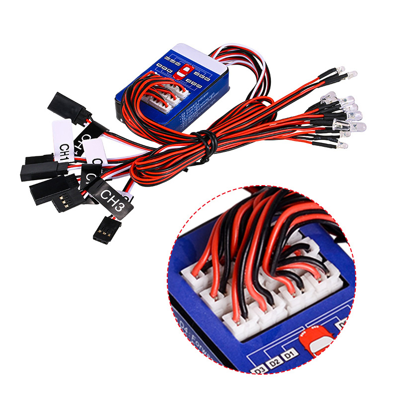 ชุดไฟ LED RC 12 ดวง ระบบไฟจำลอ - Rc Hobby Drift Car บทวิจารณ์และราคา