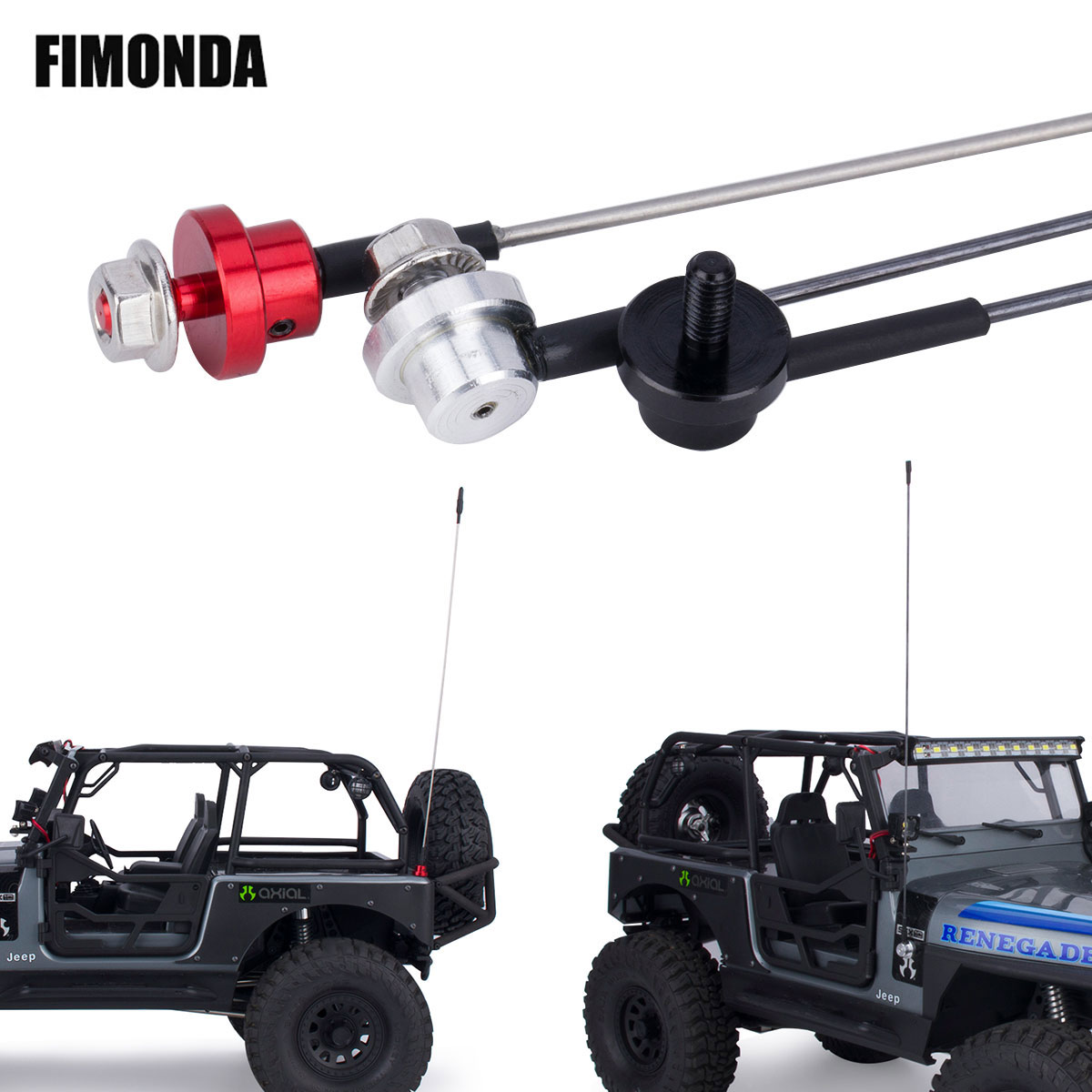 50 ซม.โลหะปรับจําลองเสาอากาศแท - Rc Hobby Zone บทวิจารณ์และราคา