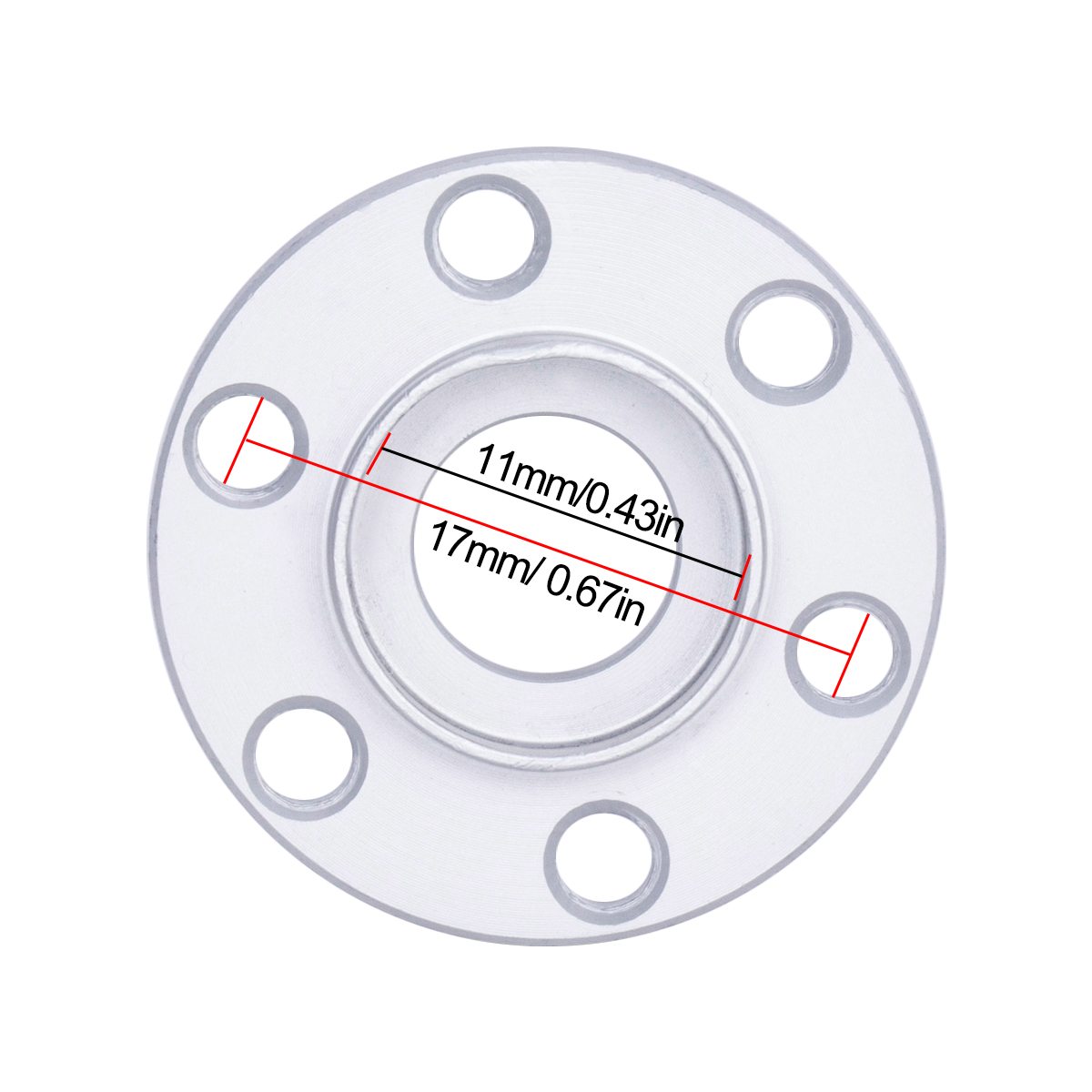 ดุมล้ออะลูมิเนียม 6/9/12/15/18 - Wheel Hex Adapter บทวิจารณ์และราคา